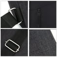thumbnail image 3 of Bolso de hombro deportivo de moda y cómodo para hombre, bolso de cintura para viajes de corta distancia, color negro, 3 of 5