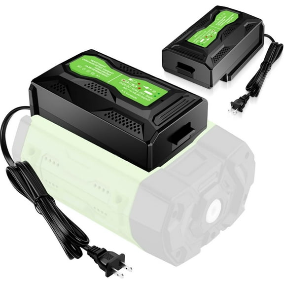 Mini Battery Charger for EGO 56V, CH2100 CH3200 Rapid Charger Replacement for EGO 56 Volt Battery BA4200T BA1400T BA1400 BA2242T BA2800T(No Battery)