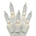 thumbnail image 1 of Ensemble de 50 Mini Lumières de Noël Claires - Fil Blanc, 1 of 1