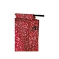 thumbnail image 3 of Covermates Keepsakes Hanging Gift Wrap Storage Bag – Holds up to 20 Rolls - Interior Pockets for Accessories - Holiday Storage, Red Snowflake, 3 of 6