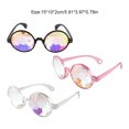 thumbnail image 3 of Jumpingount Gafas de protección solar Ropa personalizada Suministros Fiesta Gafas Regalos Ropa Festival Gafas de sol Vacaciones en la playa Lentes Negro Lente de colofonia Jumpingount AP010692-01, 3 of 6