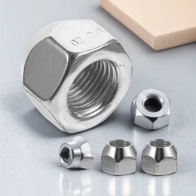 FENGGUIQU Lug Nuts Para Trailer De Carbono Color Plateado Con Fácil Instalación Y Duradero