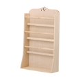 thumbnail image 2 of Gabinete de Estantería de Exhibición Estantes Muebles Estantería Soporte para 1/6 Caja de Habitación de Muñecas Decoración Proyectos Grande CUTICAT Librería de casa de muñecas, 2 of 8