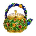 thumbnail image 1 of Jewelry Storage Box Jewelry Container Trinket Case Alloy Crafts Teapot Adornment, 1 of 9