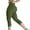 17 Army Green, variant on Capri Leggings for Women High Waisted Tummy Control Cargo Yoga Pants Knee Length Stretch Butt Lift Workout Exercise Tights