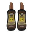 thumbnail image 1 of Australian Gold SPF 15 Gel en spray de protección solar con bronceador instantáneo, 8 onzas (paquete de 2), 1 of 5