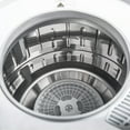 thumbnail image 6 of Euroco Portable Laundry Dryer Compact Tumble Dryer with 1400W Drying Power Stainless Steel Tub 9 lbs/2.65 Cu.Ft Capacity, 6 of 7