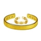 thumbnail image 2 of Fiudx Pulsera Magnética de Titanio, Diseño de Carbono, Oro y Titanio, Terapia Magnética Que Mejora La Salud, Ajuste Elástico Elegante y Cómodo, Ideal para Uso Diario o Regalo, Accesorio Unisex., 2 of 2
