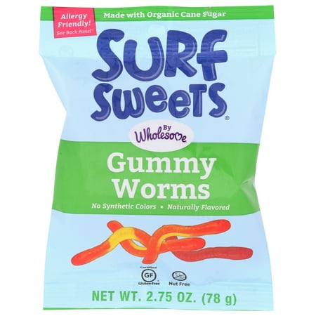 Surf Sweets Gummy Worms, 2.75 Oz