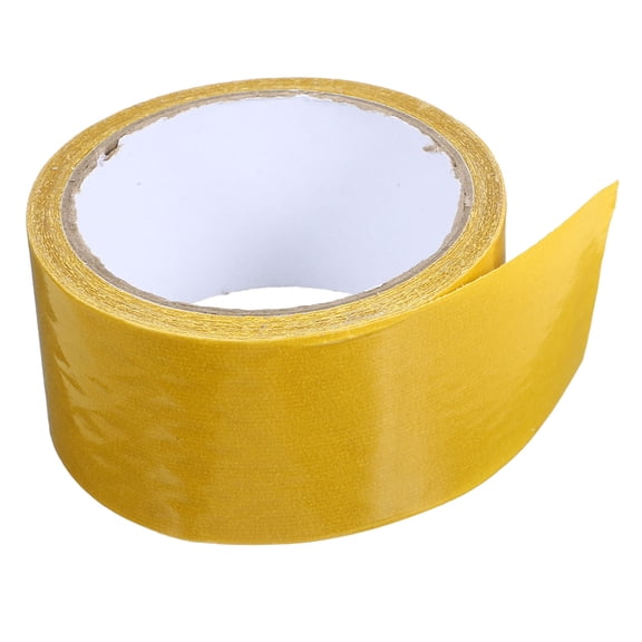 OULII Double-Sided Yellow Fabric Tape with Strong Adhesive for Carpet, Hardwood Floors, and Home Use
