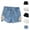 Black, variant on MKOSPLRT 1-10 Years Elastic Waist Jean Shorts for Girl Cute Embroidered Graphic Denim Shorts Summer Fringe Hem Jeans with Pockets Kids Clothes