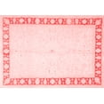 thumbnail image 1 of Ahgly Company Indoor Rectangle Oriental Red Traditional Area Rugs, 6' x 9', 1 of 4