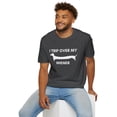 thumbnail image 4 of I Trip Over my Wiener Tshirt Funny Mens Graphic tees Dog Puppy Shirts, 4 of 4