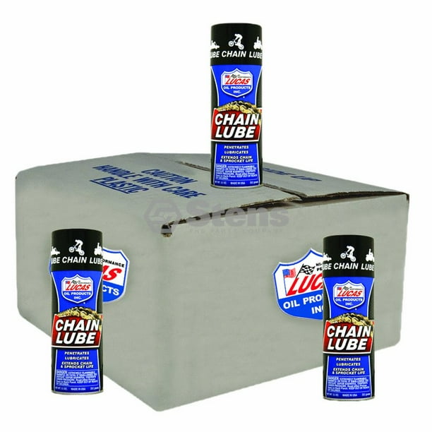 New Stens Lucas Oil Chain Lube Replaces Lucas Oil 10393 11oz Size