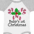 thumbnail image 4 of Inktastic Baby's 1st Christmas Candy Canes Boys or Girls Baby Bodysuit, 4 of 5