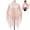 Pink, variant on Fringe Mesh Hollow Out Pullover, Women's Crochet Beach Cover Up with Tassel Hem, Loose Hollow Knit Poncho Top for Swimwear & Vacation