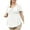 White, variant on SHEWIN Womens Plus Size Tops High Elasticity Hollow Out Eyelet Embroidery Summer Blouse Tops V Neck Trendy Blouse