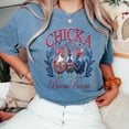 thumbnail image 6 of Chicka Boom Boom T-Shirt – Funny Patriotic Chicken Graphic Tee – 4th of July Farm Animal Shirt for Women, Girls, Country Life & Independence Day Celebrations, 6 of 7