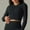 Black, variant on Women's Seamless Ribbed Yoga Cardigan Long Sleeve Solid Color Fitness Running Jacket Summer for Women Sheer Cardigan Oatmeal Sweater Cardigan Women Long Sweaters Cardigan for Women Tan Sweater Women