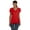 TRUE RED, variant on Fruit of the Loom - HD Cotton Women's V-Neck T-Shirt - L39VR