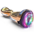 thumbnail image 1 of HOVERSTAR Bluetooth Hoverboard, LBW12A Color cromado o monopatín eléctrico de piel impresa con ruedas intermitentes LED, 1 of 5
