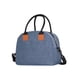 thumbnail image 3 of Bolsa de almuerzo aislante, lonchera impermeable para viajes y acampadas. Azul oscuro, 3 of 7
