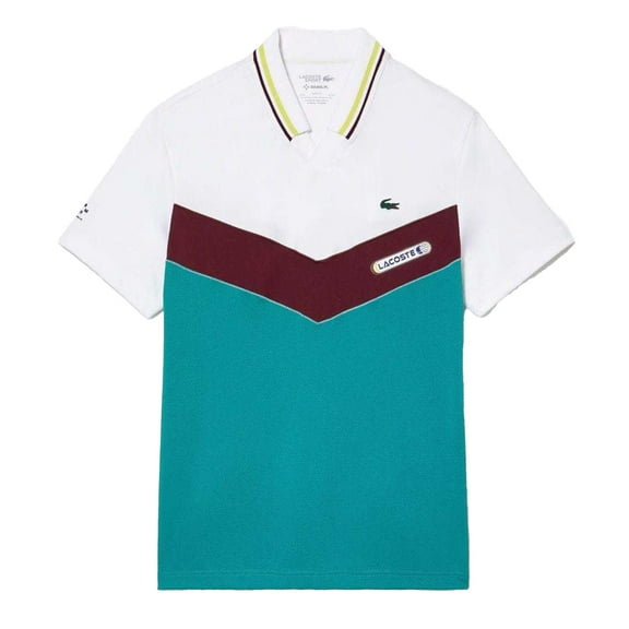 Lacoste Mens Daniil Medvedev Seamless Tennis Polo Shirt
