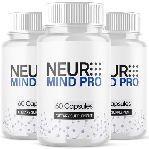 Neuro Mind Pro Advanced Formula Brain Support Pills Maximum Strength Supplement 180 Capsules