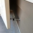 thumbnail image 2 of Tope de puerta de acero inoxidable con gancho, tope de puerta resistente con tornillos, 2 of 5