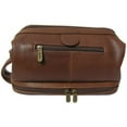 thumbnail image 2 of Amerileather Leather Toiletry Bag, 2 of 3
