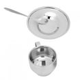 thumbnail image 4 of ANGGREK Coffee Cups Tableware,Coffee Cup,Anti‑Scald Stainless Steel Coffee Cup Mugs Espresso Cups With Spoon Saucer Set Tableware, 4 of 8