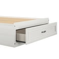 thumbnail image 5 of Hillview Twin Platform Bed with Storage Drawer, Ivory Oak, 5 of 9