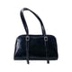 thumbnail image 4 of Bolso de hombro de piel sintética para mujer, estilo hobo, de moda, de gran capacidad, con cierre ajustable. Negro, 4 of 7