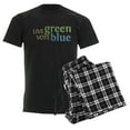 thumbnail image 6 of CafePress - Live Green Vote Blue Men's Dark Pajamas - Men's Dark Loose Fit Cotton Pajama Set, 6 of 7