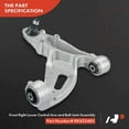 thumbnail image 5 of A-Premium 2 x Front Lower Control Arm with Ball Joint Compatible with Cadillac CTS 2003 2004 2005 2006 2007, 5 of 9
