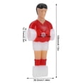 thumbnail image 4 of Herwey Foosball Player Soccer Games Mini Humanoid Plastic Doll Table Football Machine Accessory, 4 of 8