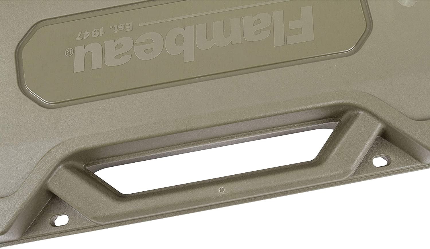 Flambeau 6464FC Safe Shot Field Rilfe/Shotgun Gun Case 49.75" L x 9.8" W x 3" D Polymer Tan