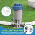 thumbnail image 5 of Usmixi Online Shopping, 4-Piece Set 1.25-Inch Pool Hose 59-Inch Long Accessory Pool Pump Replacement Hose Above Ground Pool Filter Pump Using 1 1/4 Diameter Hose, 5 of 7