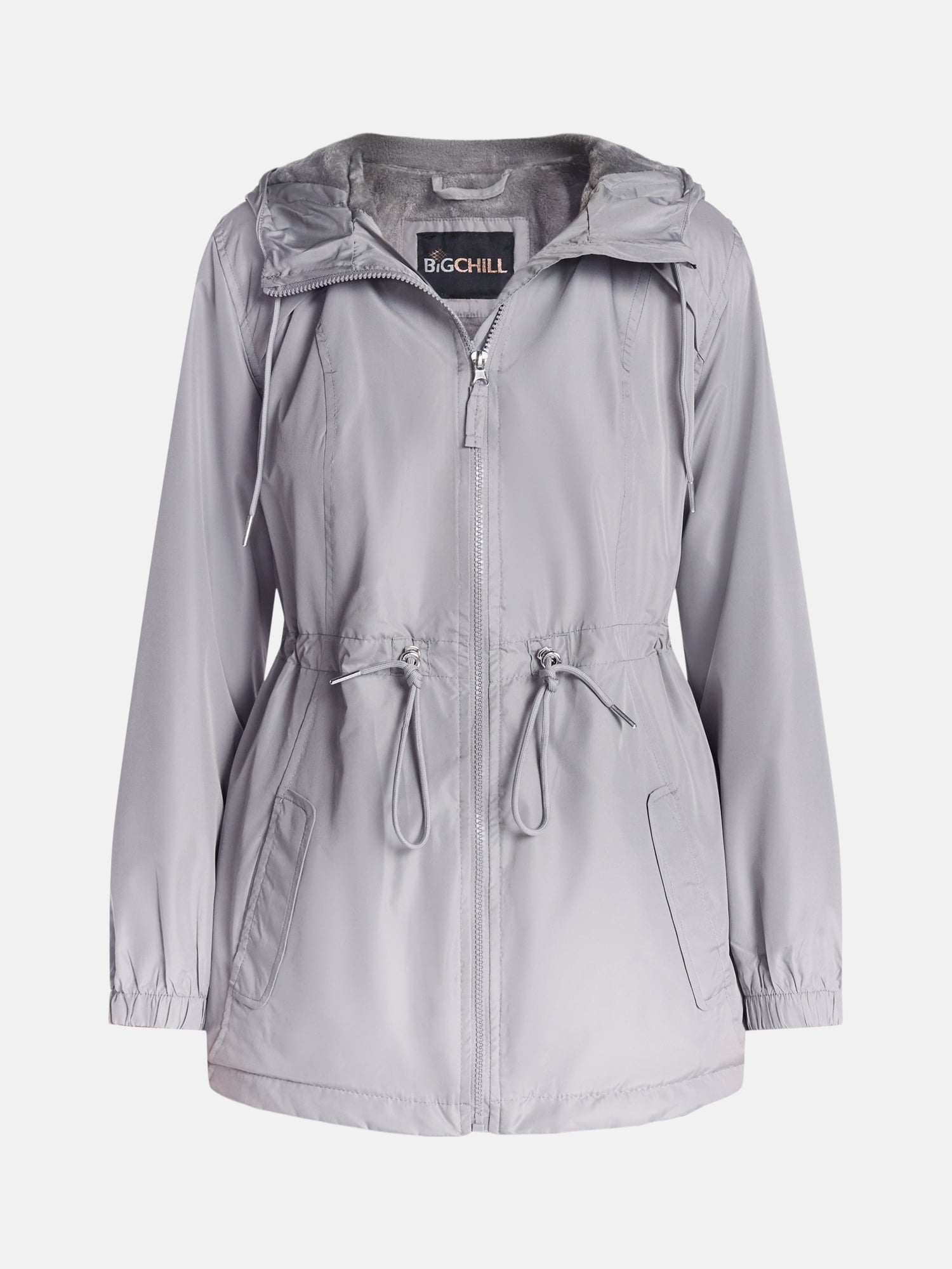 Big Chill Women's and Women's Plus Lined Anorak Jacket with Hood, Sizes S-3X