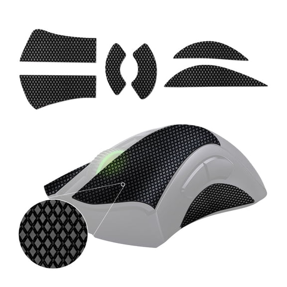 Hotline Games Mouse Grip Tape for DeathAdder V2 Pro Wireless, Argyle Pattern, 1 Pack