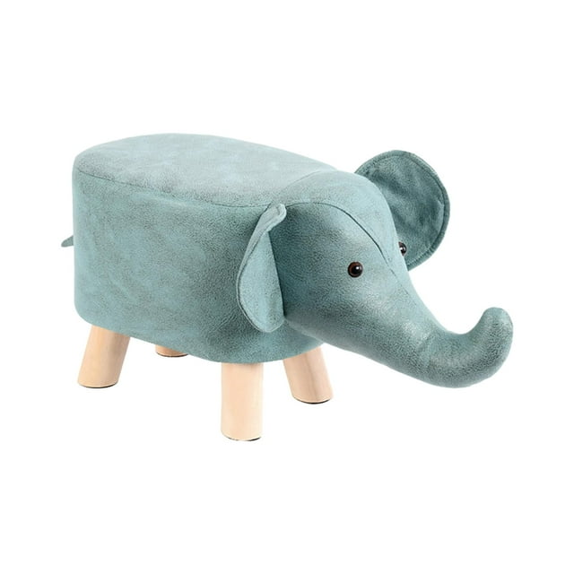GROWTH TANK Repose-Pieds Animal Pouf Rembourré Ottoman Coussin Rembourré Tabouret Pouf Chaise Repose-Pieds Vert