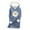 #0205-Blue, variant on Pounoo Long Hoodies for Women Cute Print Graphic Fleece Lined Long Sleeve Sweatshirts Casual Lightweight Warm Hooded Tops Gift