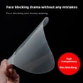 thumbnail image 5 of Professional Face Shields, Plastic, for Hair Cutting, Dyeing, Adjustable Strap, 5 of 7