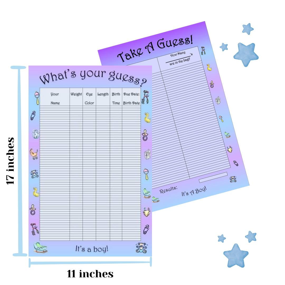 Baby guessing clearance pool