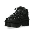 thumbnail image 5 of New Rock WALL106-S13 Unisex Black Leather Gothic Boots, 5 of 8
