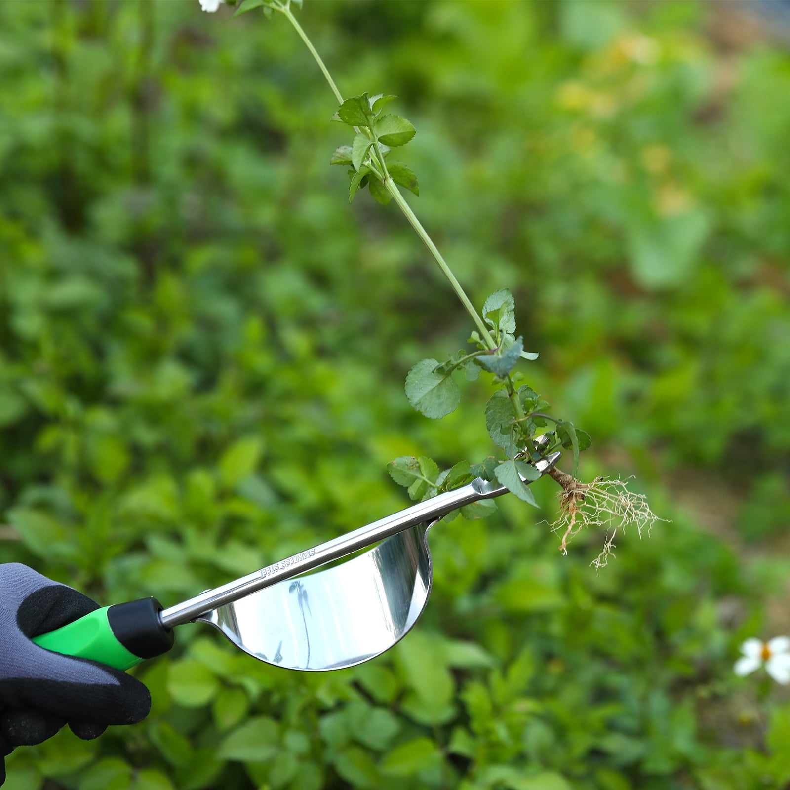 Grootpow Weed Puller + Hand Weeder - Bundle Stand Up Weed Puller & Hand Weeder Tool for The Easiest & Most Effective Weed Removal