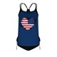 thumbnail image 2 of TaTaai Loose Fit Non-Wired Swimsuit, Women's Floral Print Drawstring Split Design with Removable Pads, Soft Support for Beach and Vacation Wear Gift, 2 of 5