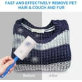 thumbnail image 4 of Lint Rollers for Pet Hair Extra Sticky Remover 900 Sheets Total Upgraded 5 Handles with 10 Refills Portable Travel Size for Couch Furniture Clothes Dog & Cat Hair Removal, 4 of 6