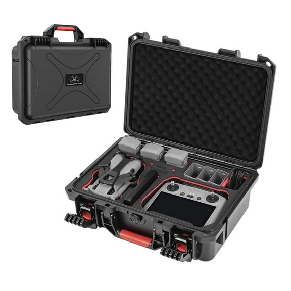 Waterproof Case for DJI Mini 5 Pro Fly More Combo, Portable Hard Waterproof Carrying Case Shockproof Hard Protective Case for DJI Mini 5 Pro and Other Accessories