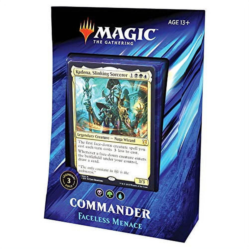 MTG Commander 2019 Set of 4 Decks (Primal Genesis, Faceless Menace